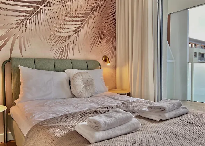 Palm Tree Perłowa Przystań Parking, 650m Do Plaży, świeżo Oddany Nowoczesny Apartament, Parkplatz Im Preis Inbegriffen, 650 Meter Zum Strand, Frisch Fertiggestellt, Geräumige Und Moderne Wohnung, Parking Included, 650 Meters To The Beach! Apartament *