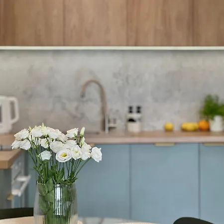 Apartment 4summer Palm Tree Perlowa Przystan Parking, 650m Do Plazy, 650 Meter Zum Kolberg